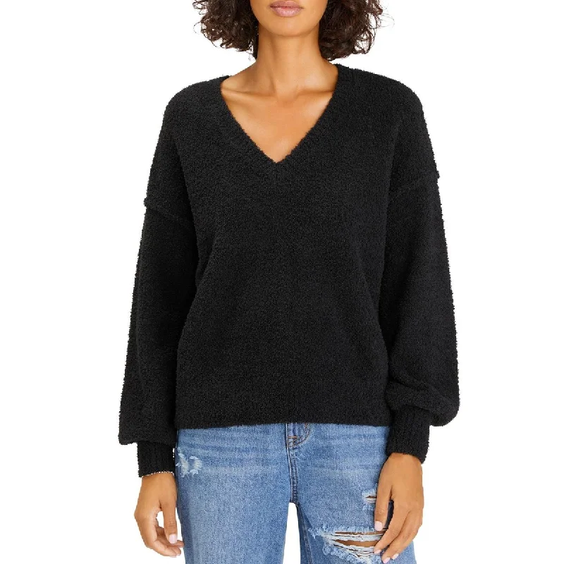 Fresh And Natural Sanctuary Womens Chenille Pullover V-Neck Sweater