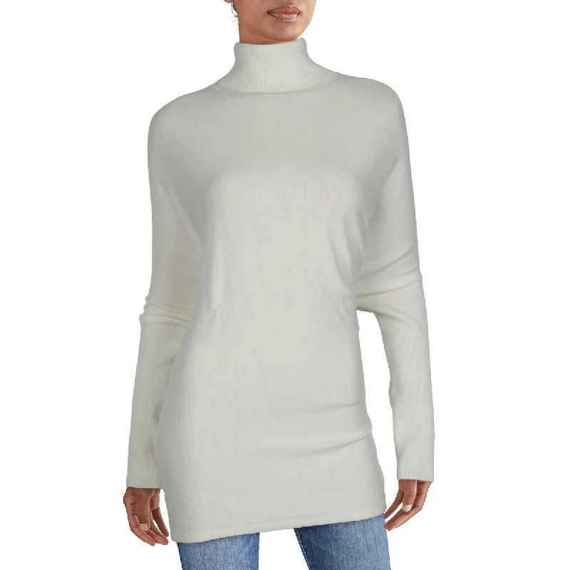 Personal Charm Joseph A. Womens Poncho Turtleneck Pullover Sweater