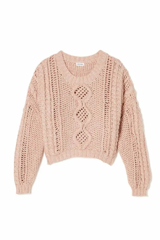 Cozy Layers Women's Lorena Jumper In Coral