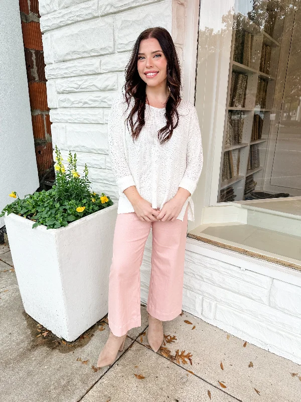 Outdoor Clothing Lightweight Open Weave Sweater