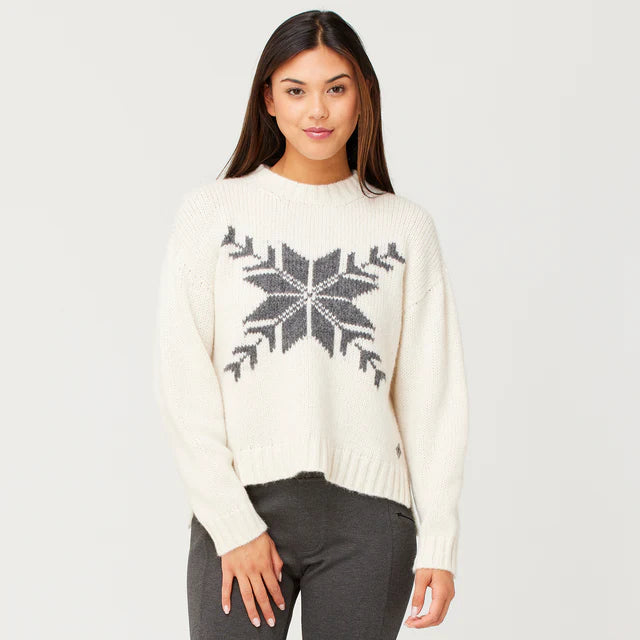 Trends Krimson Klover Women's Snowflake Sweater