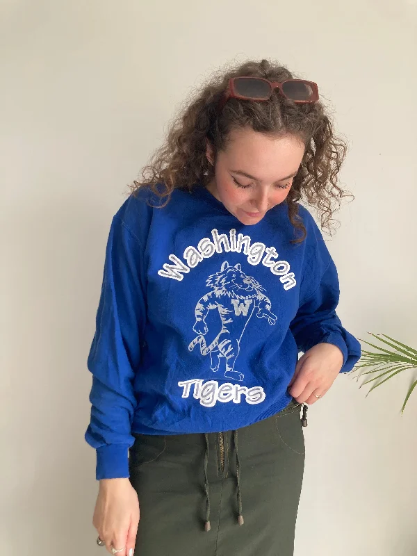 Fashion Must-have Vintage Washington Tigers Sweatshirt (S)
