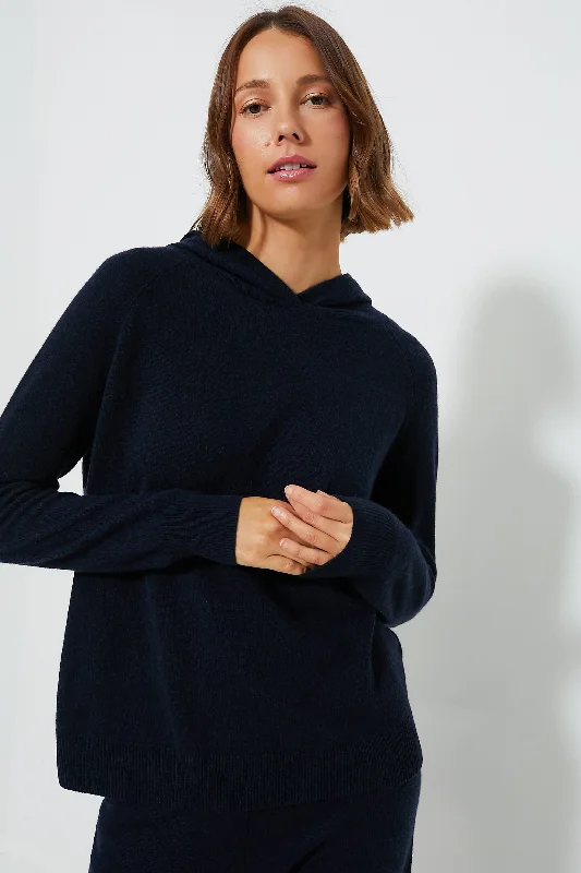 Cozy Fit Wear Navy Cashmere Jane Hoodie