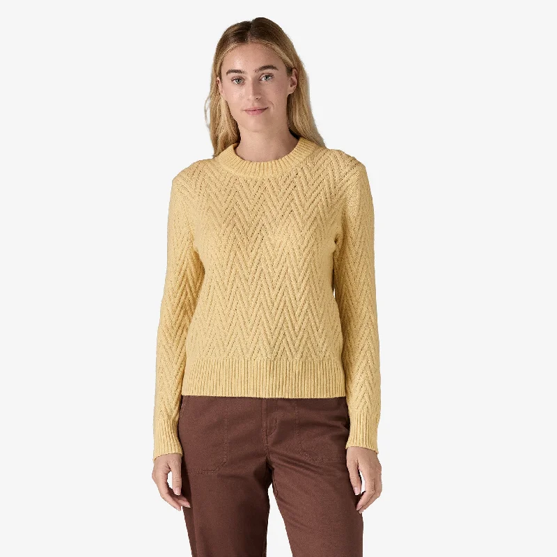 Celebrity Style Patagonia Women's Recycled Wool-Blend Crewneck Sweater