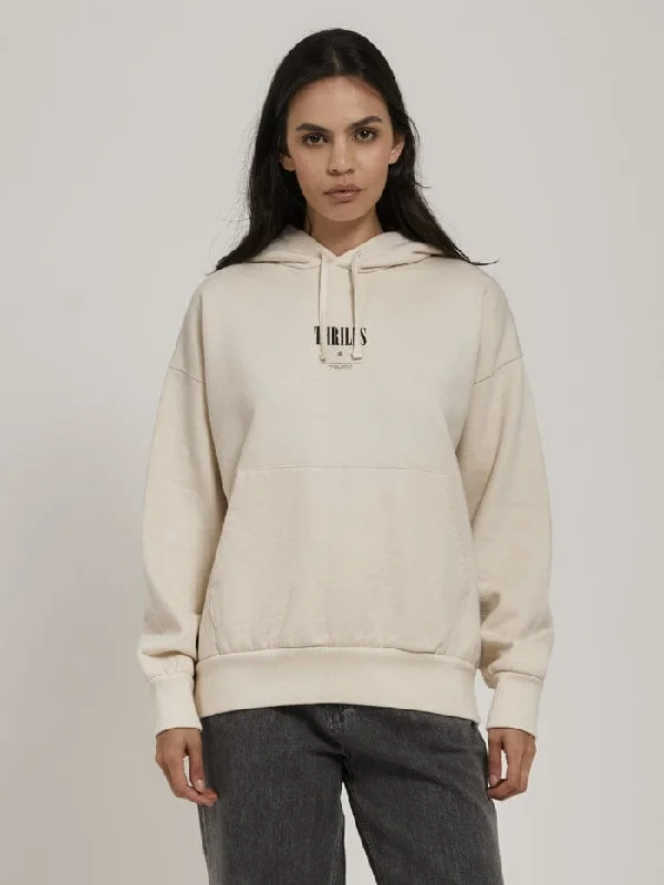 Oversized Jackets As You Are Fleece Hood - Unbleached