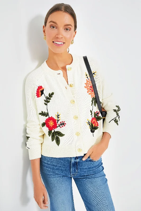 Sexy Fun Embroidered Quincy Cardigan