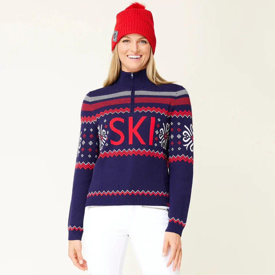 Elegant And Casual Krimson Klover Heidi Zip Neck