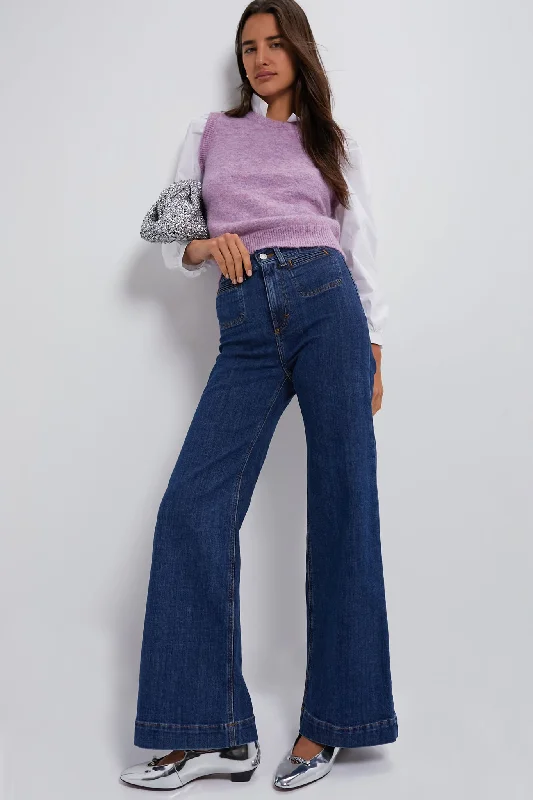Advanced Design Lilac Ella Sweater Blouse