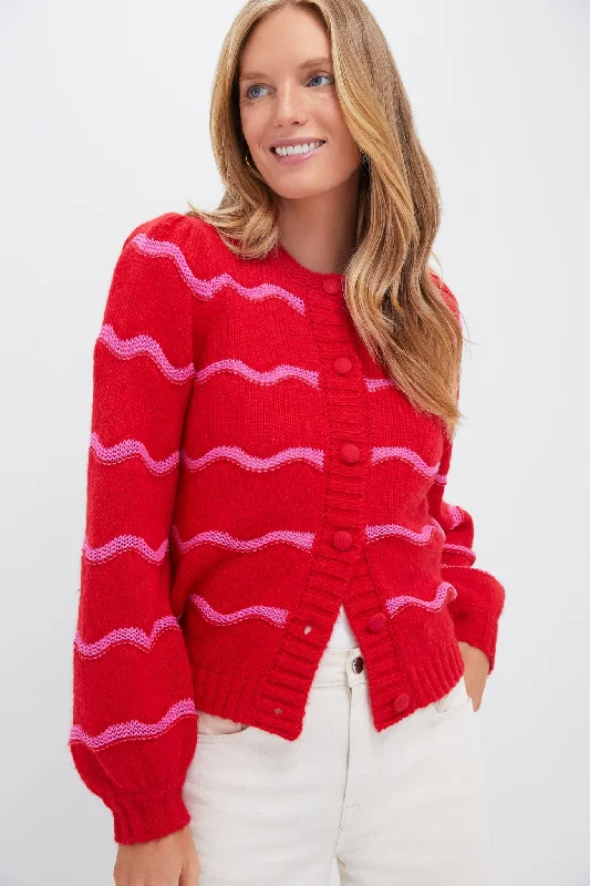 Unique Design Meadowbrook Stripe Dulcie Cardigan