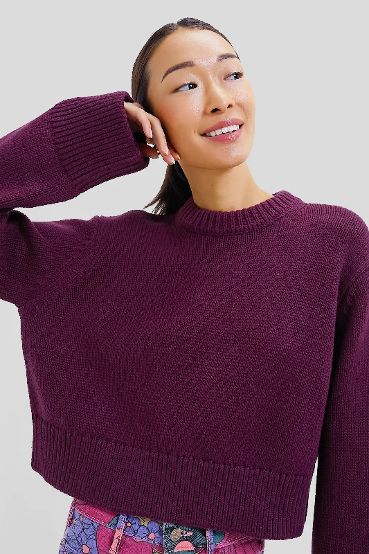 Comfortable Jeans Merlot Aiden Sweater