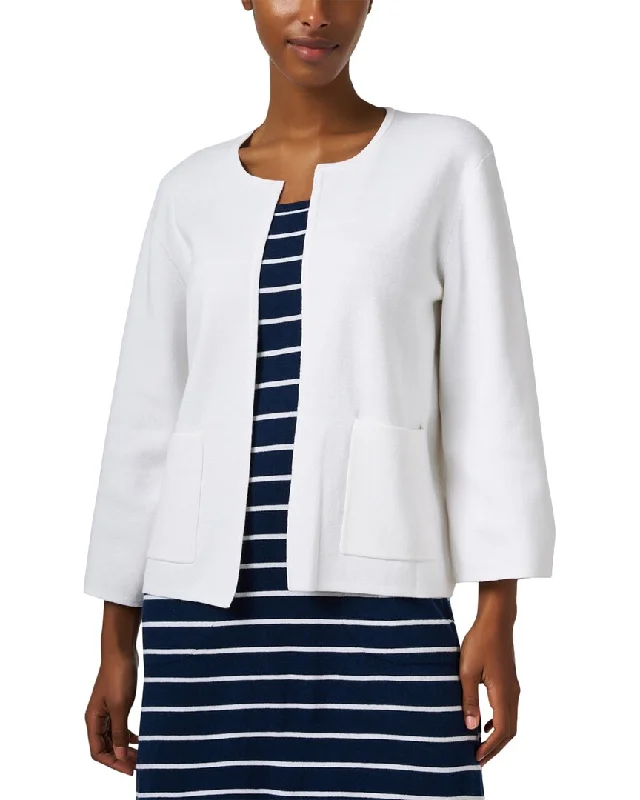 Fashion Touch Kinross Cashmere-Blend Cardigan