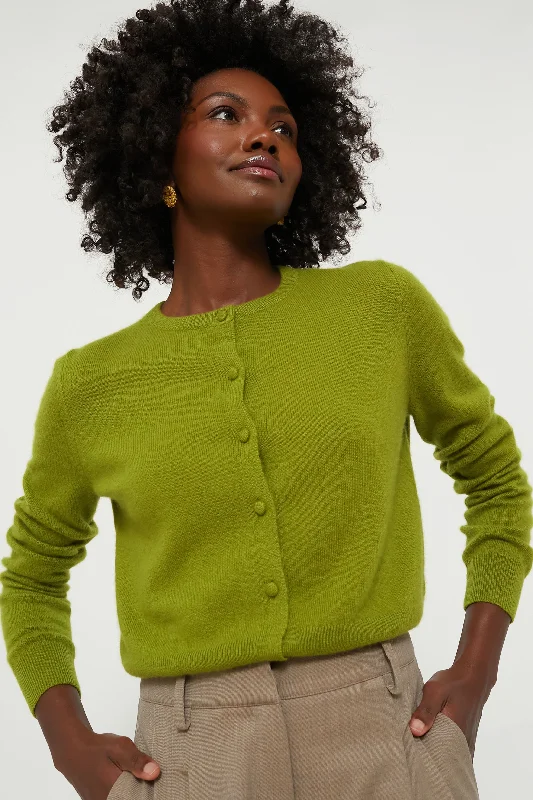 Design Must-have Green Riley Cashmere Cardigan