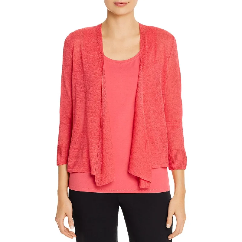 Soft Fashion Nic + Zoe Womens Open Front Four Way Cardigan Sweater