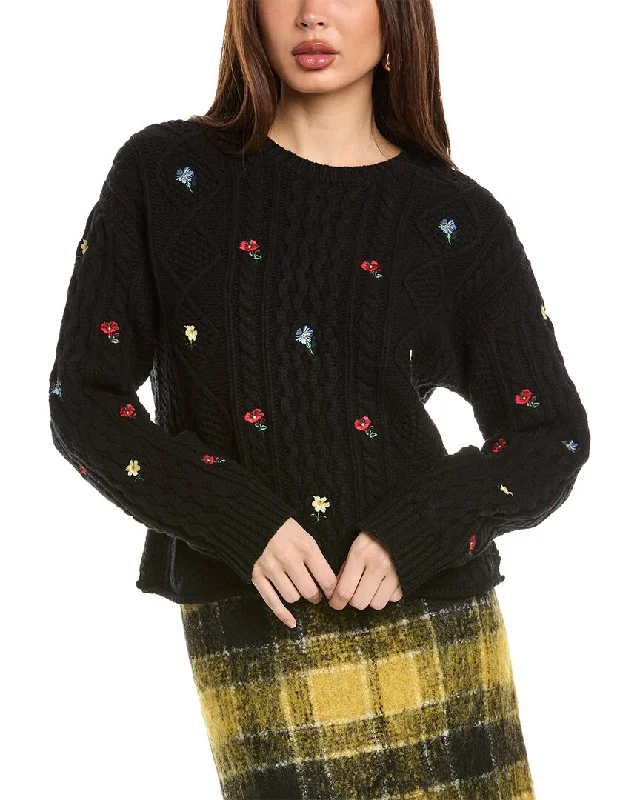 Stunning Fashion RED Valentino Wool Sweater