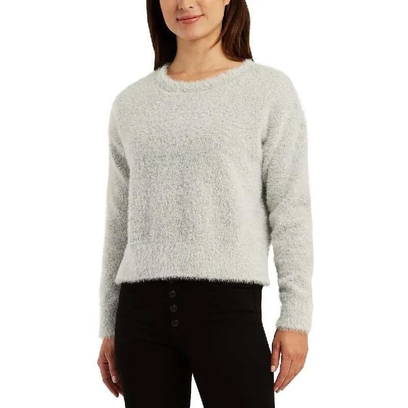 Comfortable Outfits BCX Womens Long Sleeve Textured Pullover Sweater