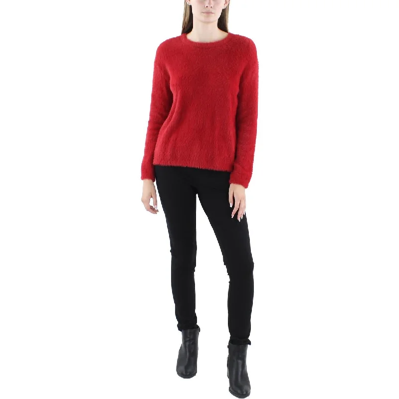 Classic Retro Sam & Jess Womens Eyelash Crewneck Pullover Sweater