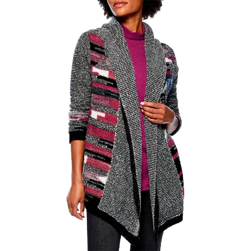 Trendy Items Nic + Zoe Womens Orchard Open Front Long Cardigan Sweater