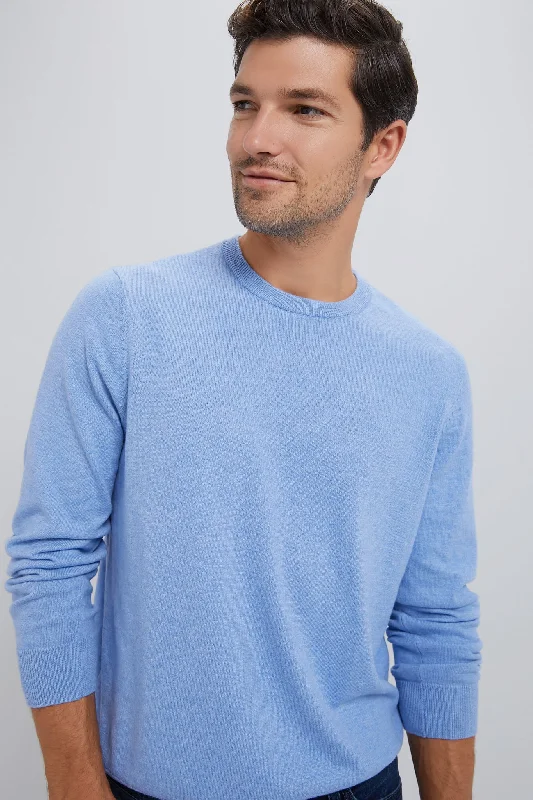 Soft Tops Light Blue Tidal Sweater