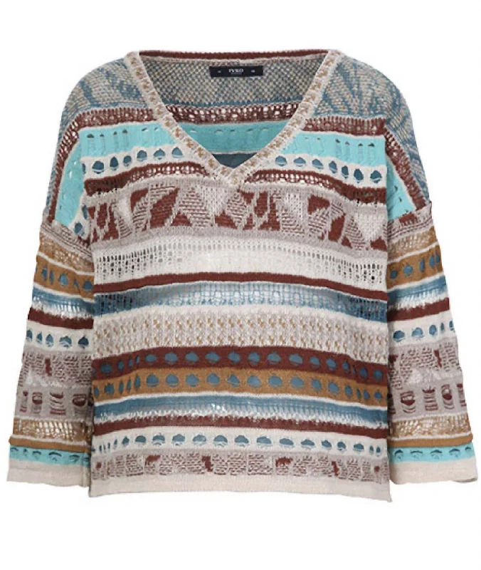 Fashionable Inner Wear Nomads Stripes Pullover In Multi