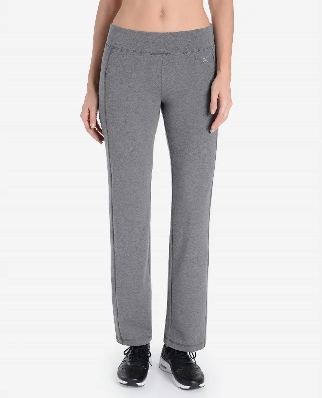 Personalized Outfit Plus Size Essentials Yoga Pants In Charcoal Grey Heather