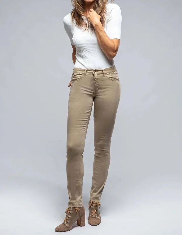 Modern City Dream Skinny Cotton Stretch Denim In Sand