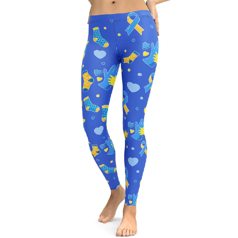 Fresh And Capable Down Syndrome Awareness Leggings