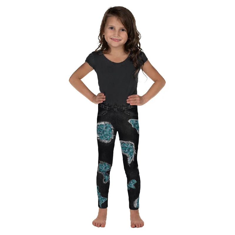 Urban Style Mermaid Scales Kid's Leggings