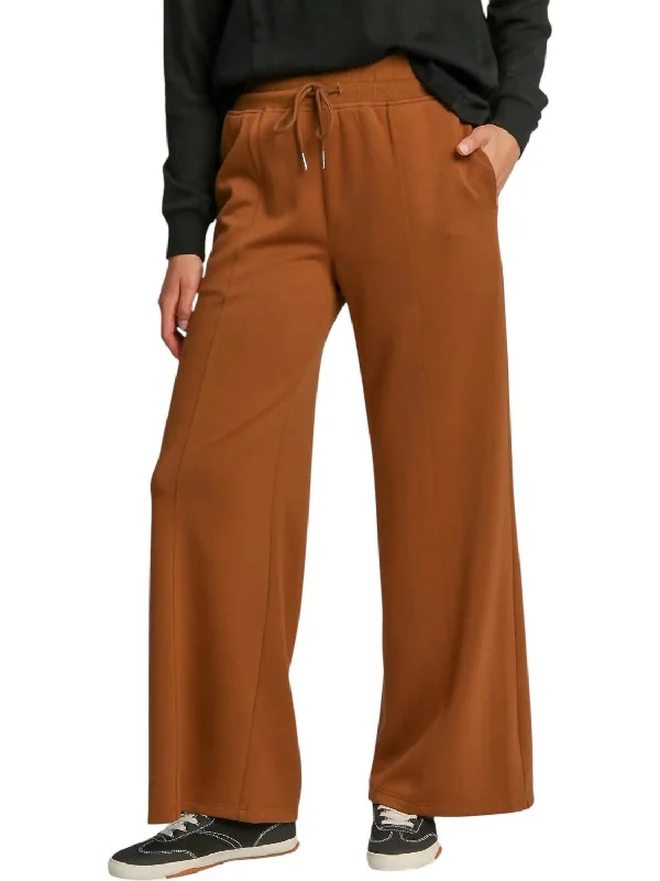 Youthful Vitality Neoknit Sweatpants In Terracota