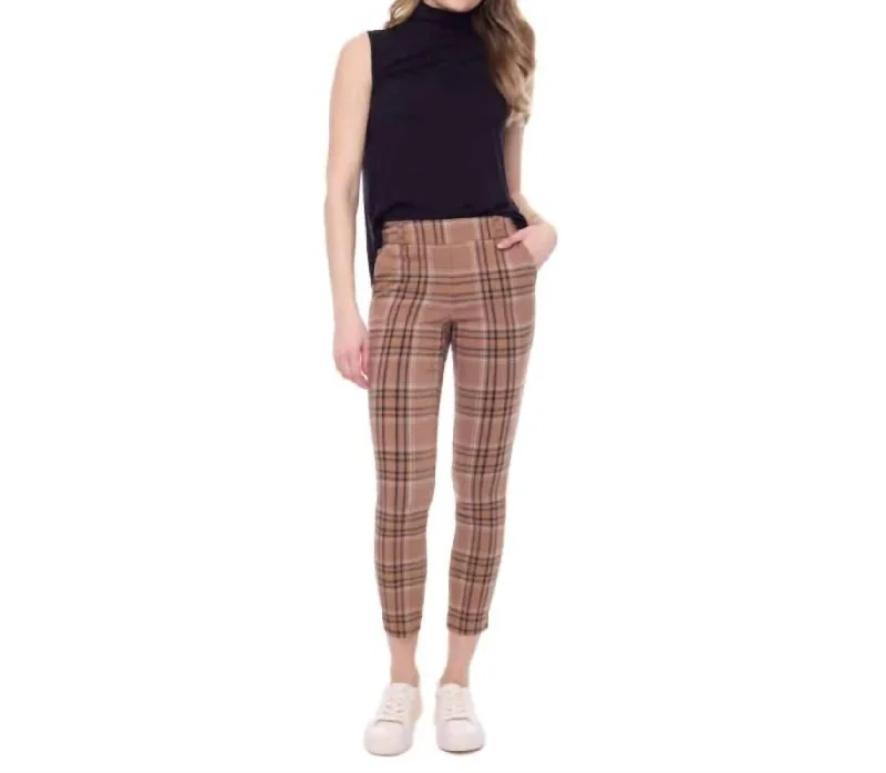 Exquisite Embroidery Gwyneth Pants In Scotch