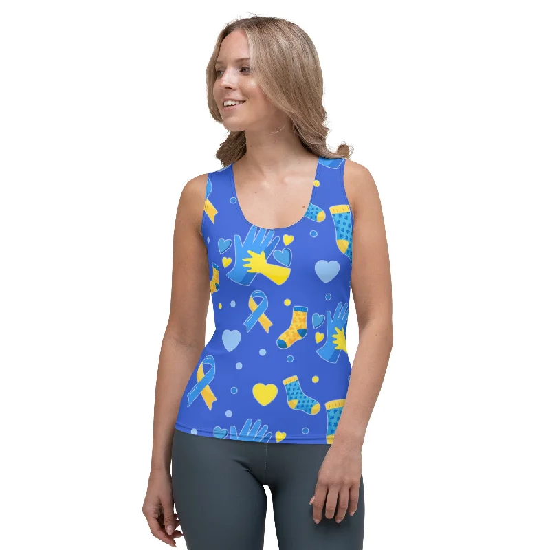 Warm Atmosphere Down Syndrome Awareness Tank Top