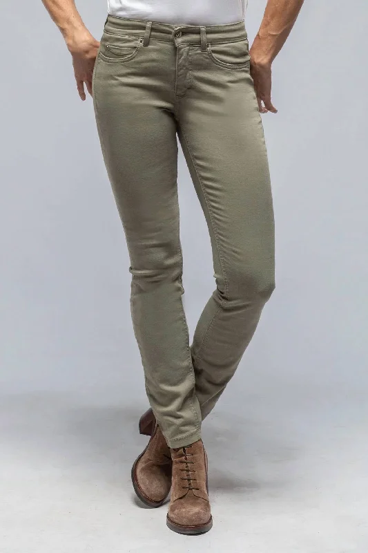 British Fashion Dream Skinny Stretch Jeans In Sage