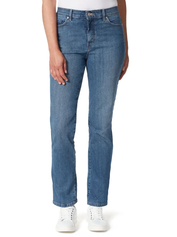 Classic Series Women's Washed Jeans,Blue