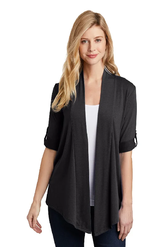 Cozy Pants Port Authority Womens Concept Shrug - Smoke Grey