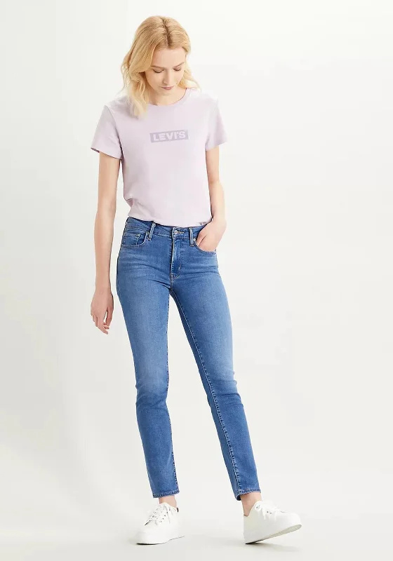 Diamond Series Levis® Womens 712™ Slim Mid-Rise Jeans, Rio Love Medium Indigo