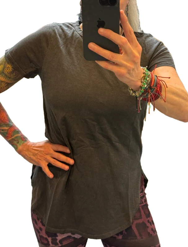 Dapper Suits TLA Slim Shirttail Crew Neck Tee and Petite and Plus