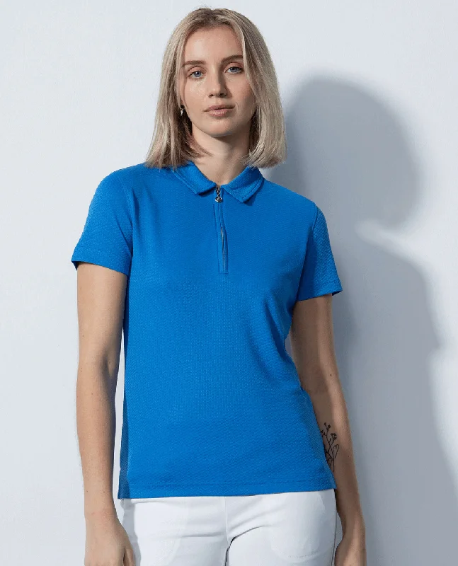 Chic Comfort SIZE XS - DAILY SPORTS Peoria Short Sleeve Polo 010 Cosmic Blue