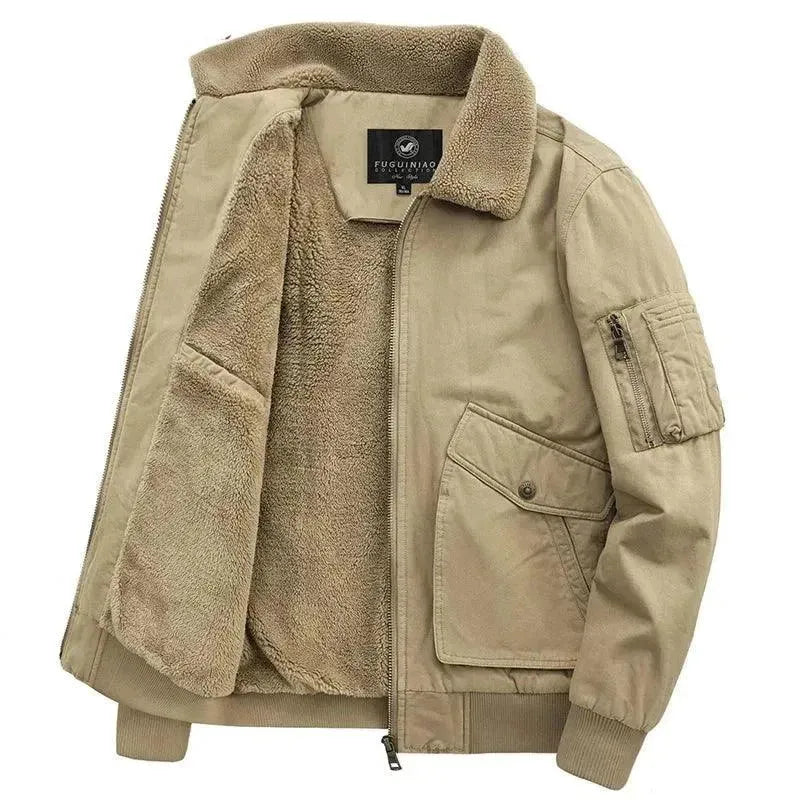 Casual Comfort Classic Fleece Men Winter Jacket