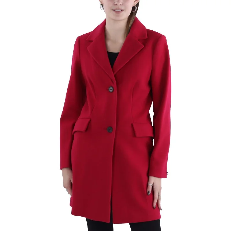 Layered Style Laundry by Shelli Segal Womens Lightweight Long Walker Coat