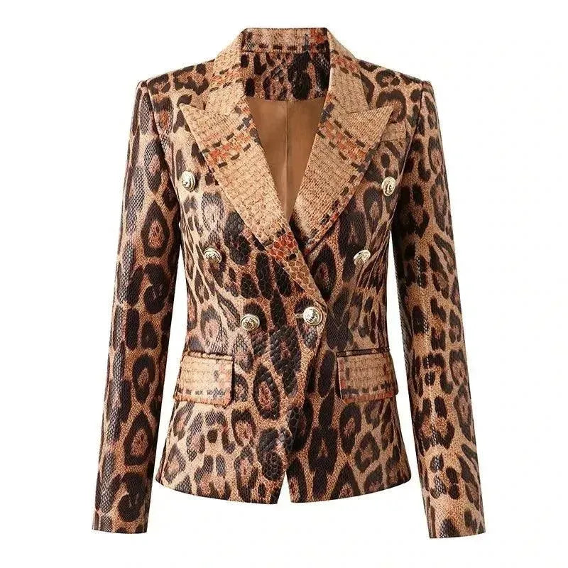 Effortless Outfits Slim Fit Printed Women Blazer
