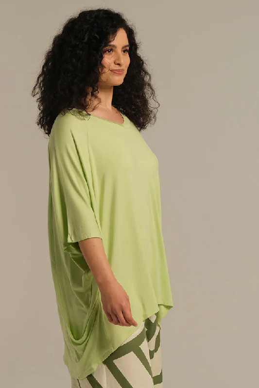 Hipster Style Mara Top - Lettuce