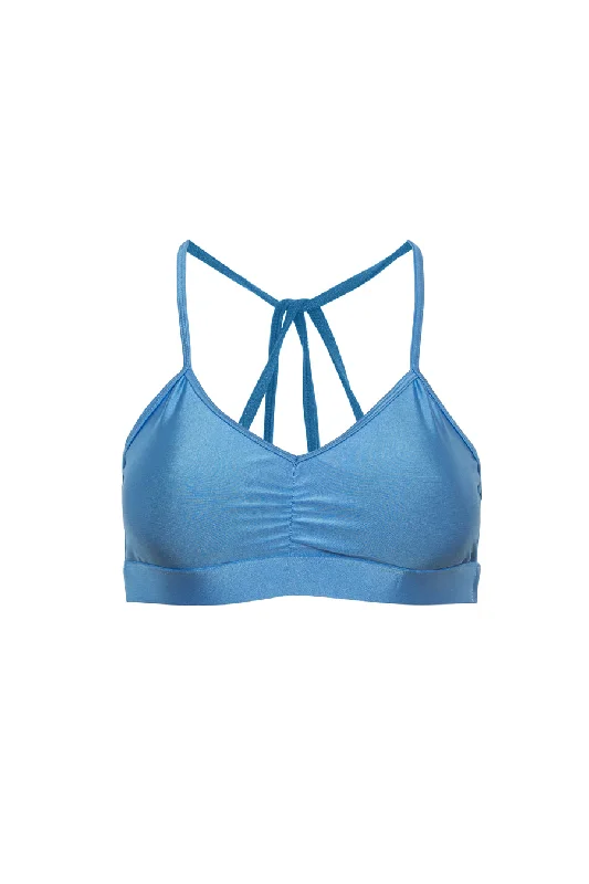 Easygoing Outfits Blue sports bra