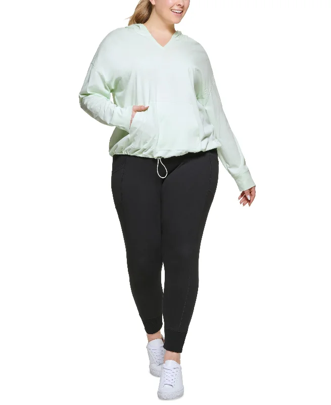 Polo Shirts Calvin Klein Performance Plus Size Hooded T-Shirt