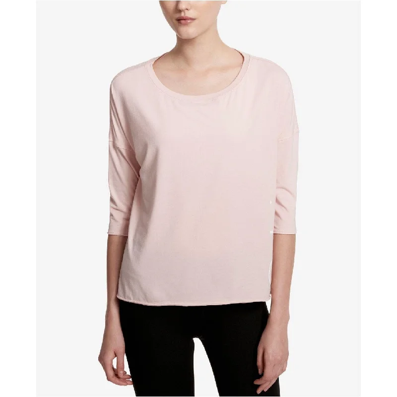 Relaxed Style Calvin Klein Performance Women's Logo Dolman-Sleeve Top Pink, Small - White - S (4 - 6) Relaxed Style Calvin Klein Performance Women's Logo Dolman-Sleeve Top Pink, Small - White - S (4 - 6)