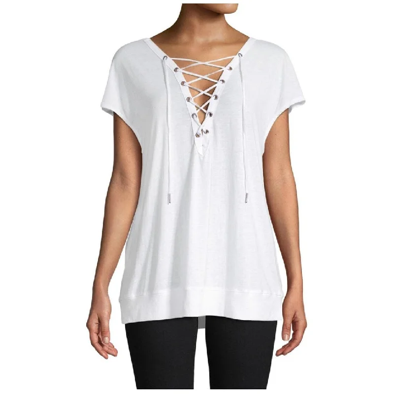 Knowledge And Elegance Calvin Klein Women's Performance Classic Lace Up Tee Icy Wash White XL - Black - XL (16) Knowledge And Elegance Calvin Klein Women's Performance Classic Lace Up Tee Icy Wash White XL - Black - XL (16)