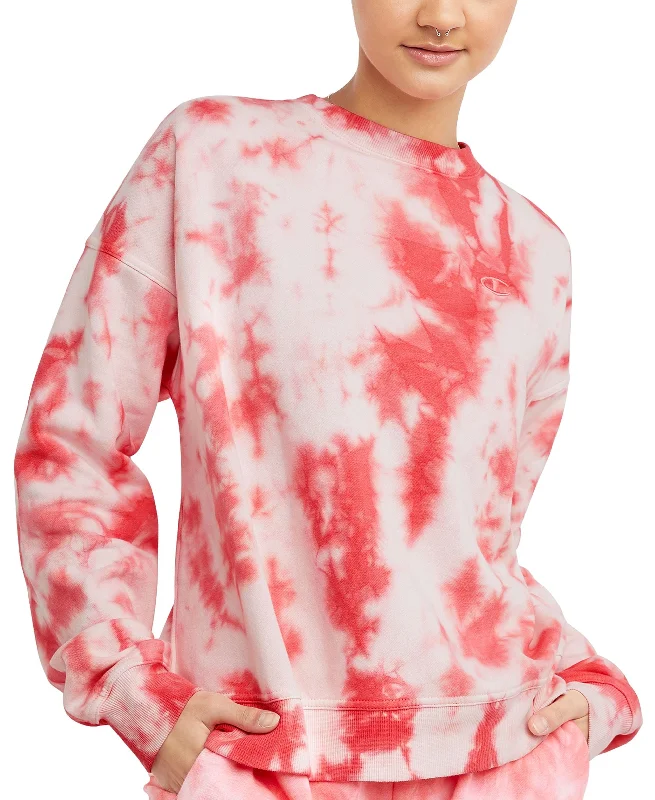 Cool Hoodies Champion Womens Dip Dyed Sweatshirt