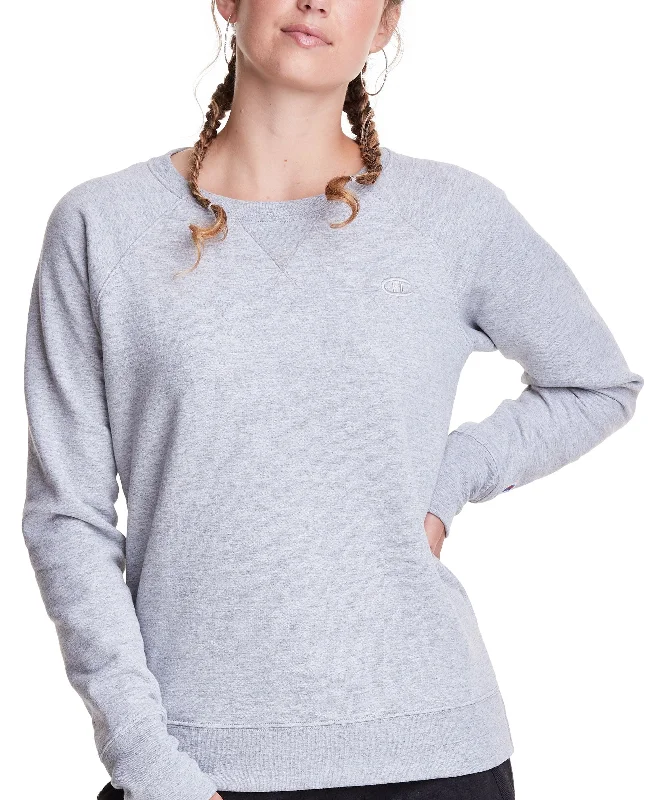 Lightwear Options Champion Womens Powerblend Boyfriend Crewneck Top