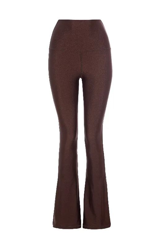 Versatile Wear Disco - Lycra brown leggings