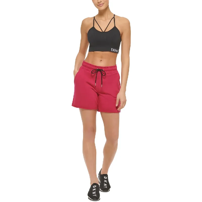 Sporty Trends DKNY Sport Womens Logo Fitness Shorts