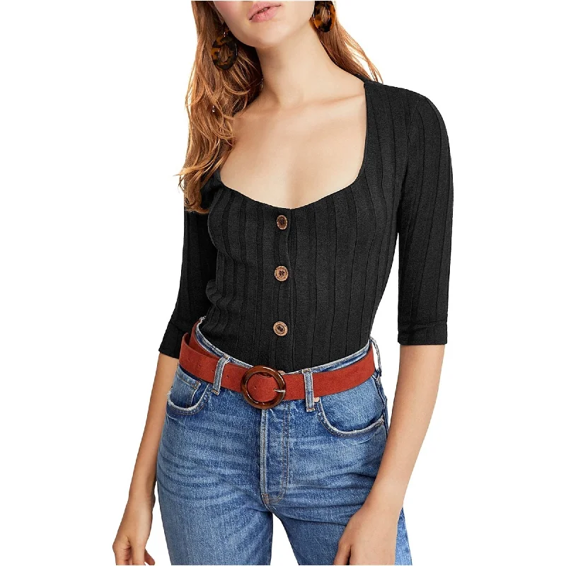 Stylish Comfort Free People Women's Central Park Cardigan Sweater Black Size X-Small - XS Stylish Comfort Free People Women's Central Park Cardigan Sweater Black Size X-Small - XS