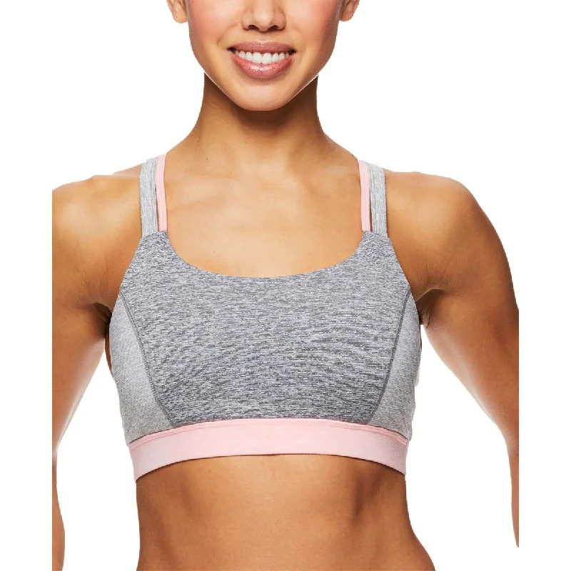 Soft Knitwear Gaiam Womens Delaney CrissCross Back Fitness Sports Bra